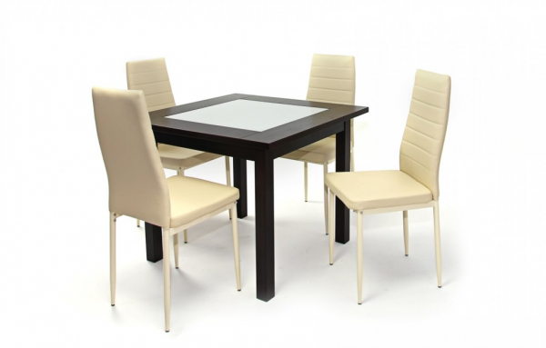 Geri szék kis Stella asztallal - 4 személyes étkezőgarnitúra
