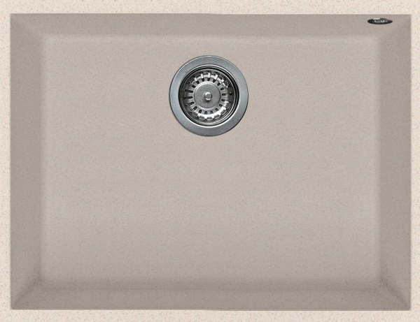 Elleci Quadra 110 - 1 medencés munkalap alá szerelhető gránit mosogató