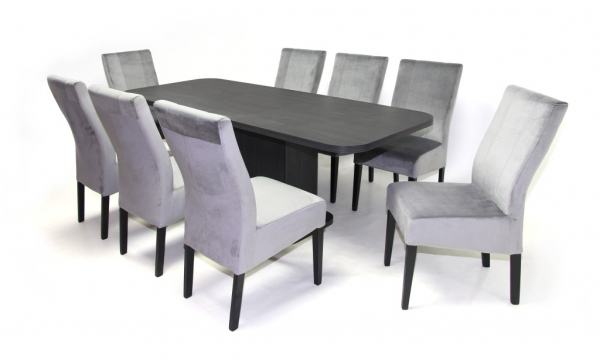 Torino asztal Mora székkel - 8 személyes