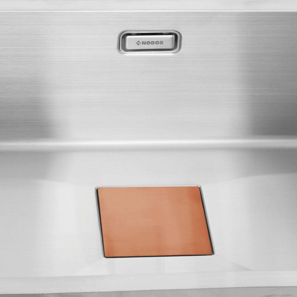 Nodor - Négyzetes szűrő takaró Nodor mosogatótálcákhoz - réz (MK)